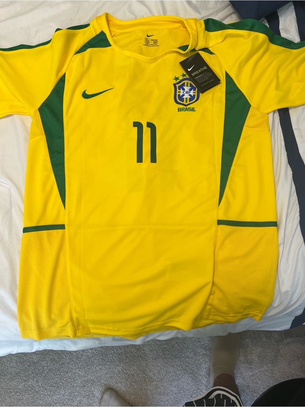 Ronaldinho RETRO Brazil Jersey